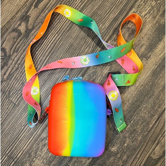 Rainbow Cupcake Pop It Crossbody Bag - Picture 3 of 3